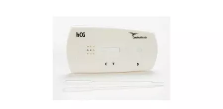 Cardinal Rapid Test Kit Cardinal Health™ Fertility Test hCG Pregnancy Test Serum / Plasma Sample 50 Tests - M-1079710-1342 - Box of 1