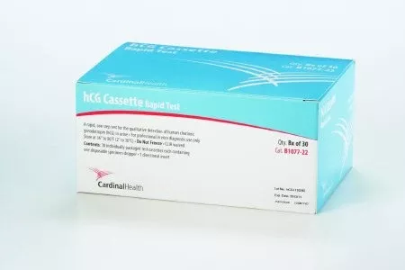 Cardinal Rapid Test Kit Fertility Test hCG Pregnancy Test Urine Sample 30 Tests - M-834534-4401 - Box of 30