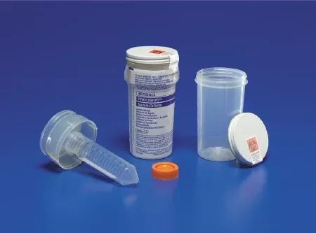 Cardinal Sputum Collection Kit Precision™ 50 mL Plastic Tube Sterile - M-140897-1202 - Case of 50