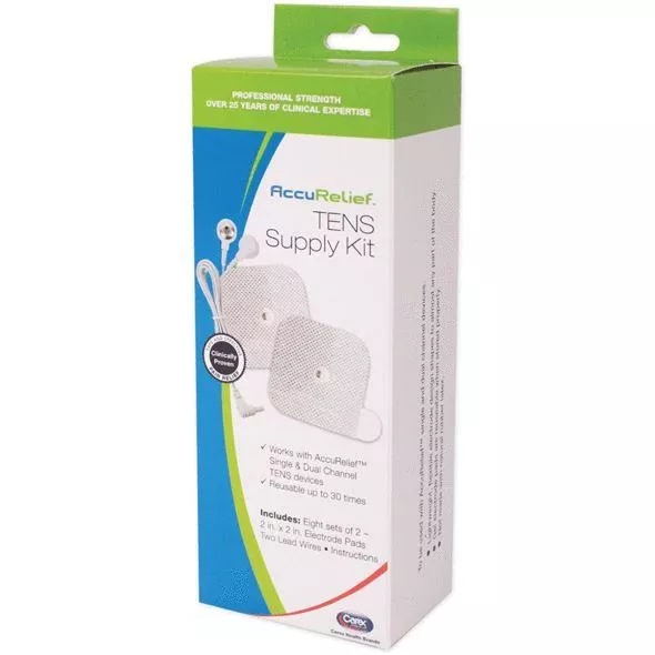 Carex AccuRelief™ Universal TENS Supply Kit, Large