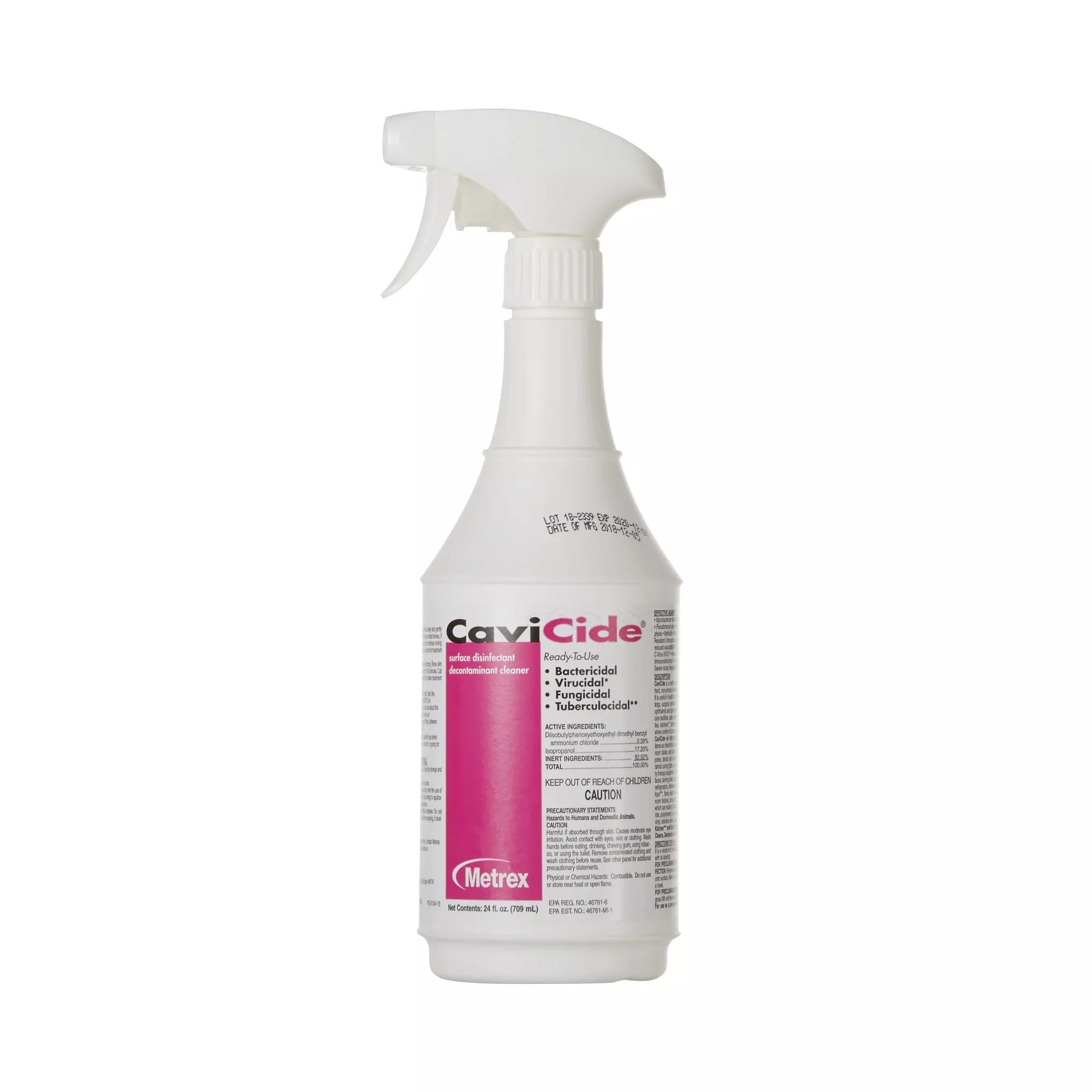 CaviCide Surface Disinfectant Cleaner, 24 oz - 13-1024