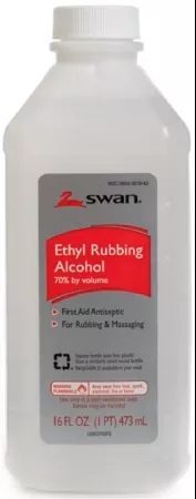 Chemistry Reagent McKesson Ethanol Alcohol Solvent 70% 16 oz. - M-1106848-2448 - Each