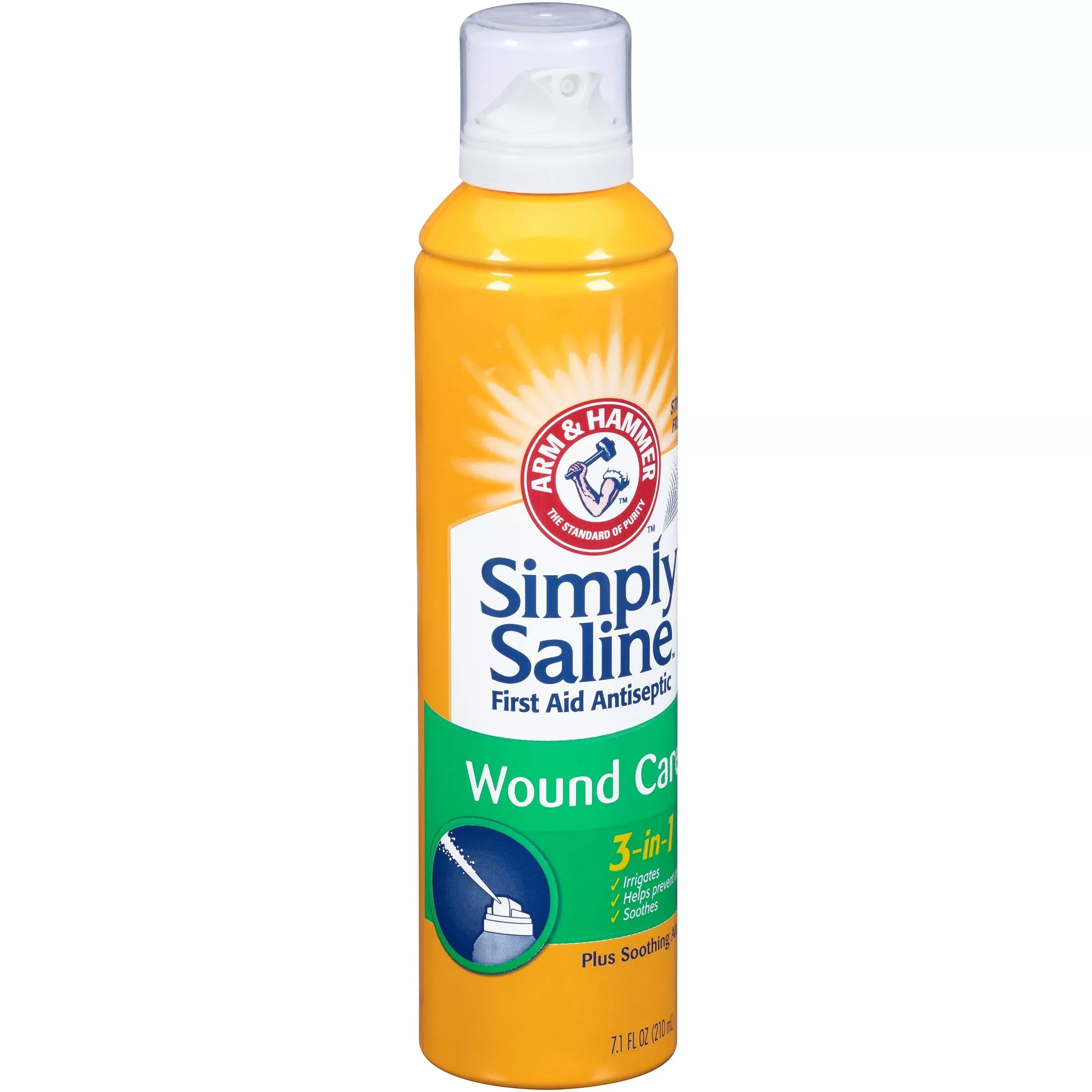 Church & Dwight Simply Saline 3 in 1 Wound Wash, 7.1 oz