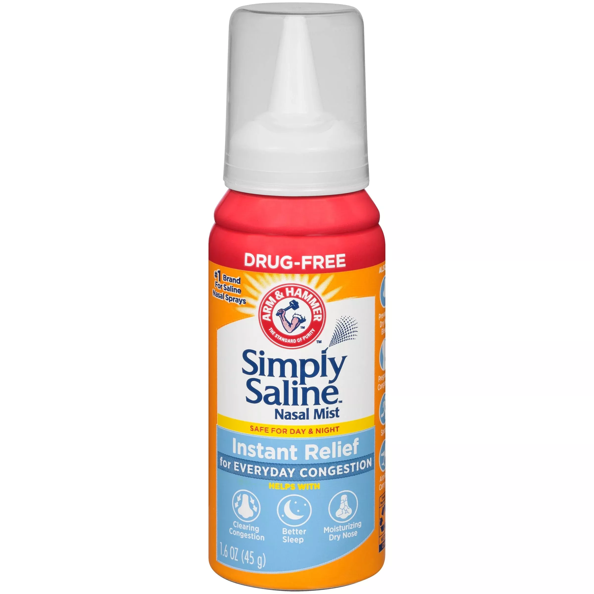 Church & Dwight Simply Saline Aerosol 1.5Oz, Sterile