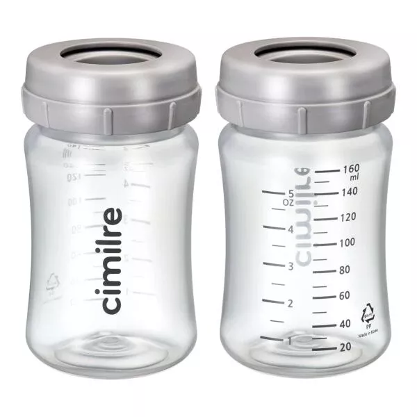 Cimilre Storage Bottle Set, 2 count