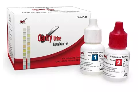 Clarity Diagnostics CONTROL, URINE CLARITY (LVL1/23VL 1/BX) D/S - M-1126874-634 - Box of 1