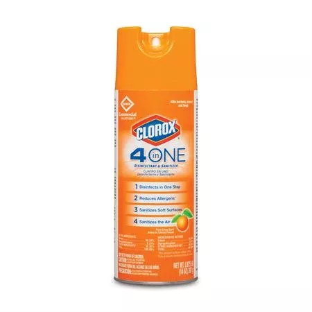 Clorox Disinfectant Sanitizer Spray Clorox 4 in One Disinfectant Sanitizer Spray - 14oz