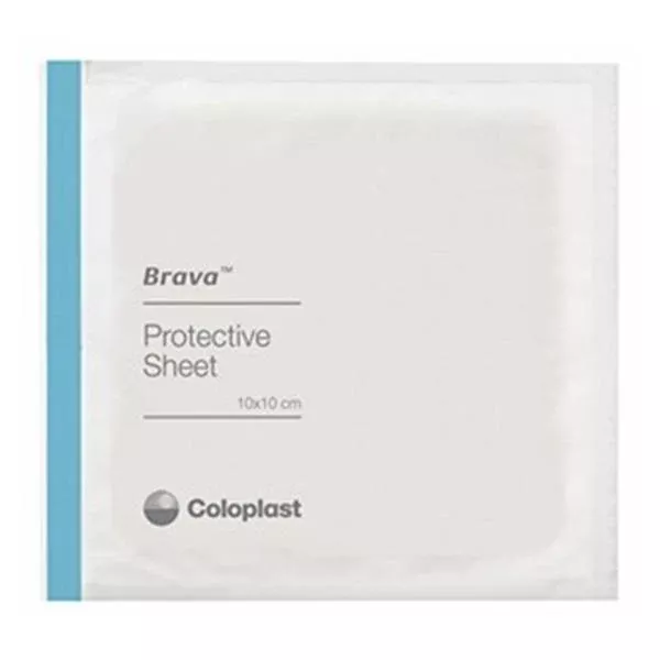 Coloplast Barrier Protective Sheets Brava 4x4" 10/Bx