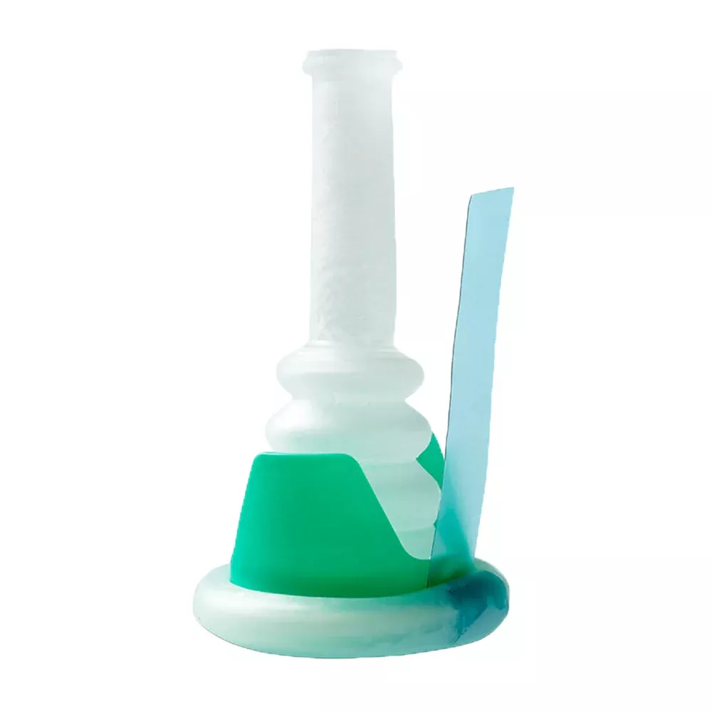 Coloplast Conveen Security Plus Male Self-sealing External Catheter with Anti-kink Bulb 30mm Diameter Medium, Latex-free, Green Color, Wholesale Only