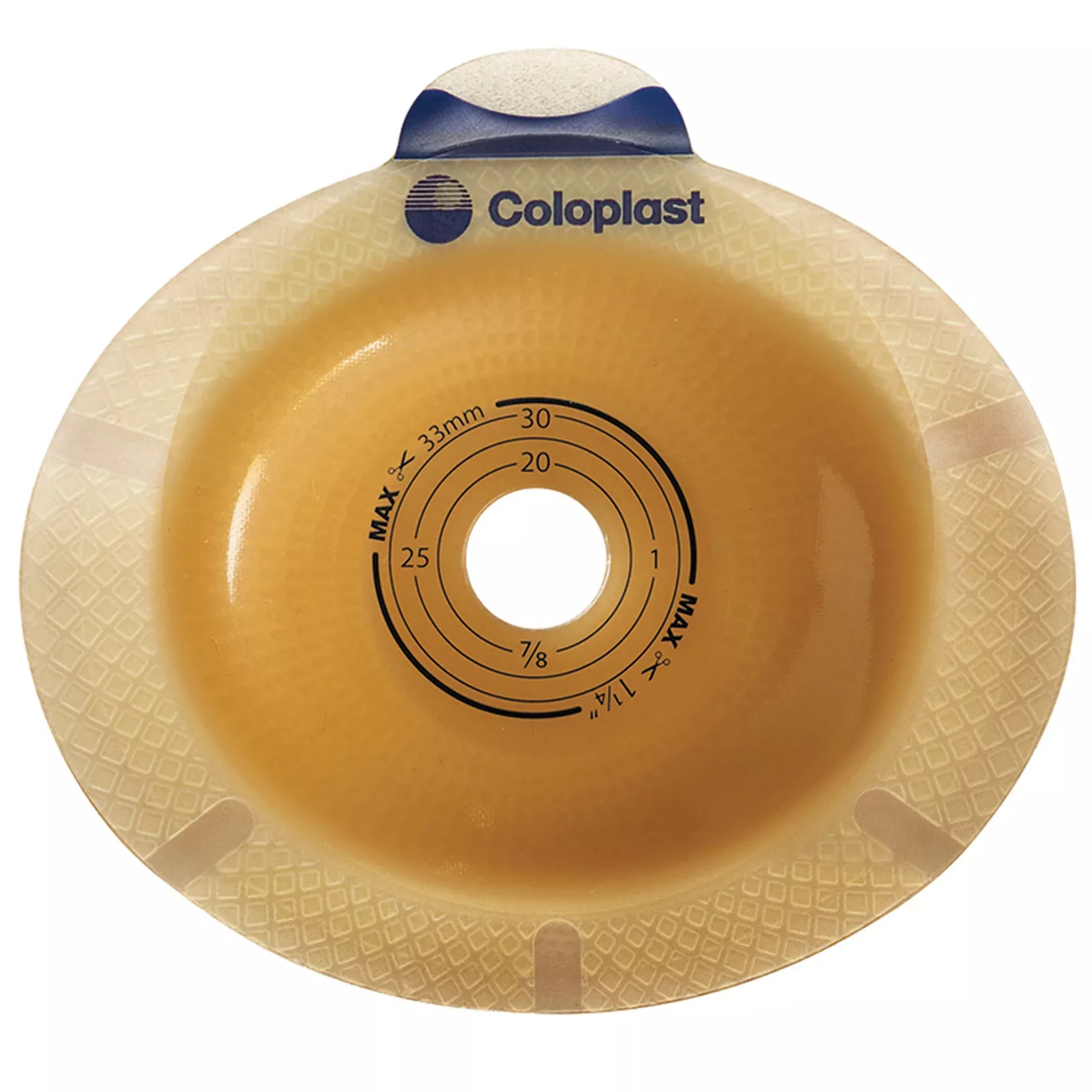 Coloplast SenSura Click Convex Light Ostomy Barrier, Trim to Fit 15 – 33 mm, Red Match