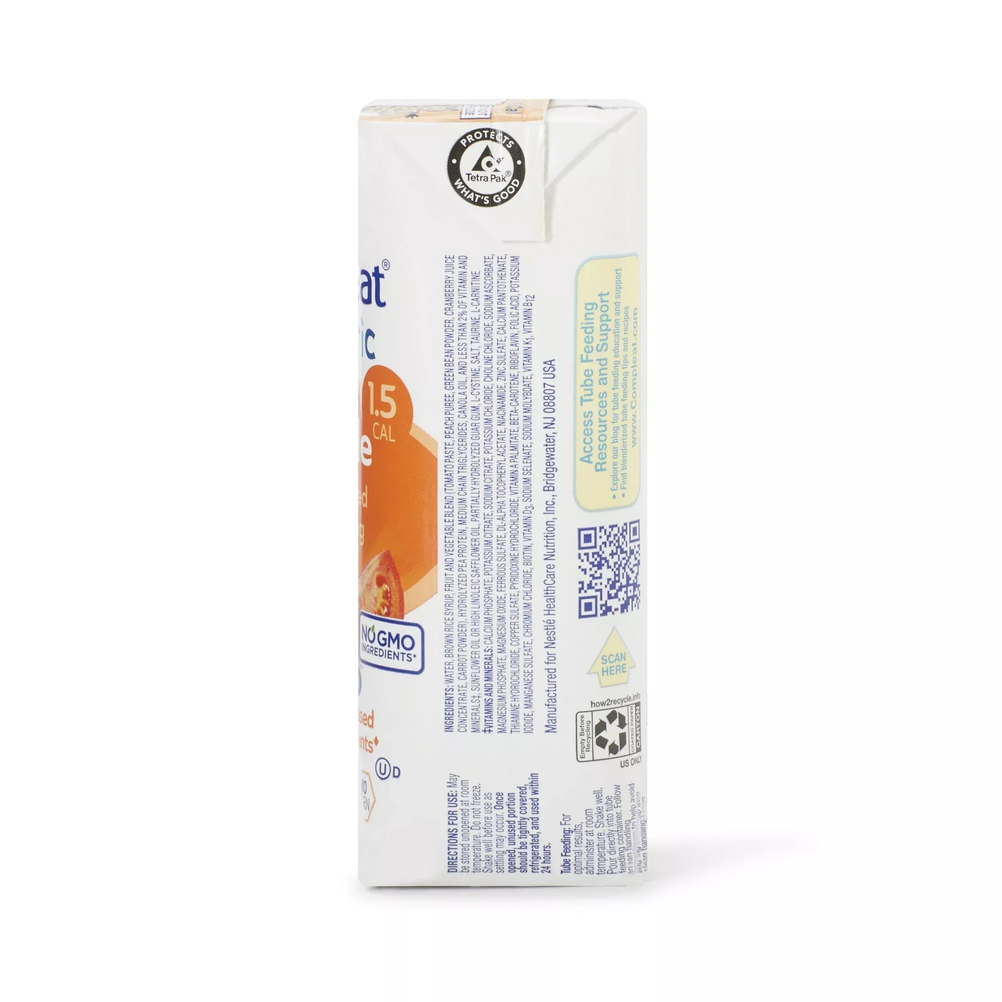 Compleat Peptide 1.5 Nutritionally Complete Tube Feeding Formula, 8.45-oz.