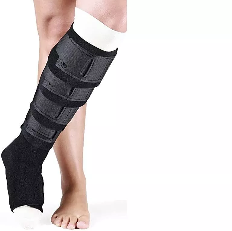 CompreFit Below Knee Compression Wrap, 30-40, 2X-Large, Regular, Black
