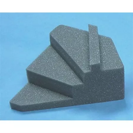Cone Instruments Right Lateral Finger Block 6 W X 6-1/4 D X 3-1/5 H Inch Foam Freestanding - M-1062142-1047 - Each