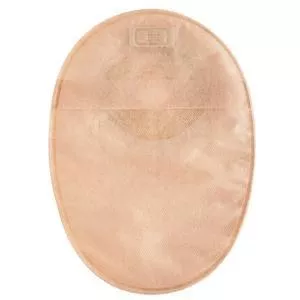 ConvaTec Esteem + One Piece Closed End Ostomy Pouch, Pre-Cut, With Filter And Window, Standard, 1-9/16'' Stoma, 8'' Opaque - Replaces 51413144 & 51175771