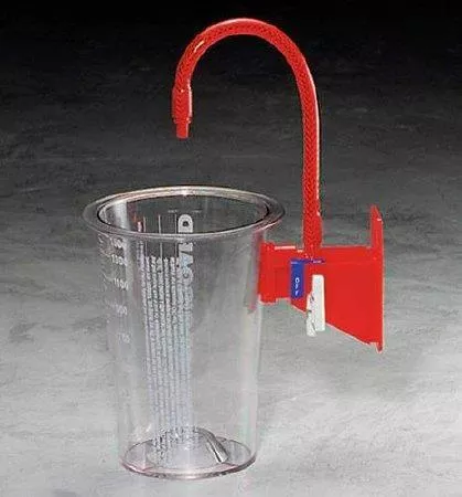 CRD Suction Canister with Internal On-Off Valve, 1000cc