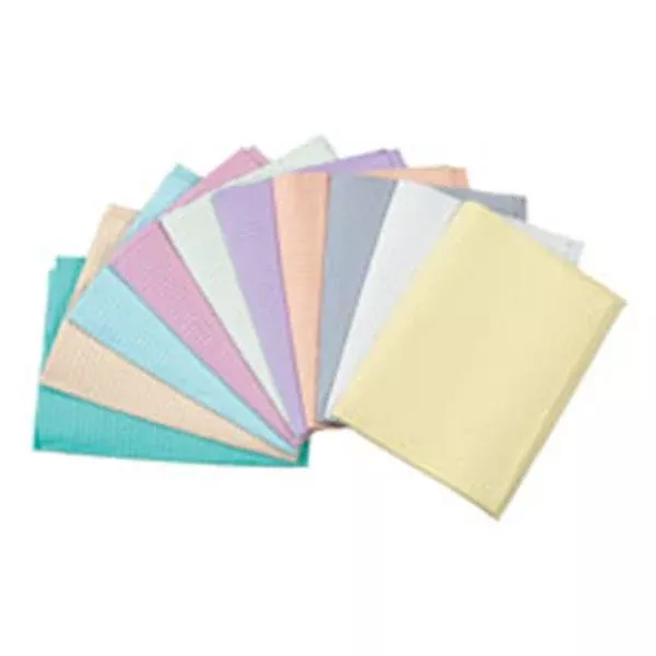 Crosstex International Bib Patient Advantage Plus 10 in x 13 in DstRs 3 Ply T/P 500/Ca