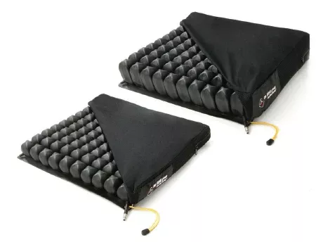 Crown Therapeutics Seat Cushion ROHO Quadtro Select Low Profile 16 W X 18 D X 2 H Inch Neoprene Rubber - M-695148-3512 - Each