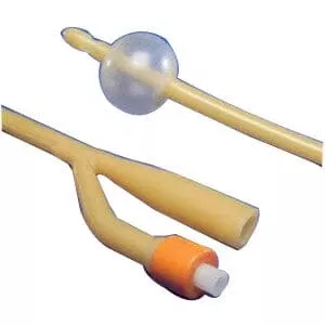 Curity™ Ultramer™ 2-Way Hydrogel-Coated Latex Foley Catheter 12Fr 16" L, 5 cc Balloon Capacity