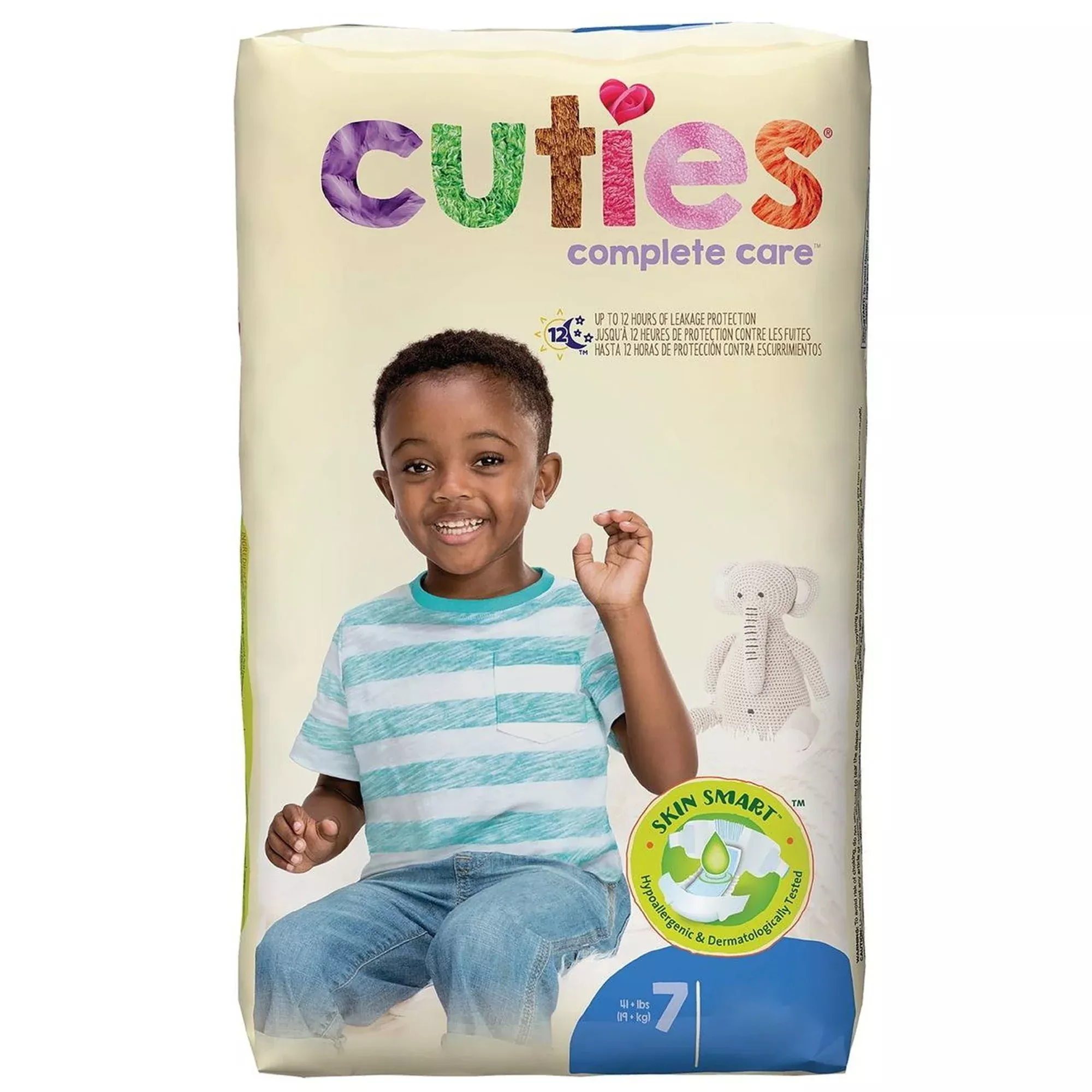 Cuties Complete Care Diapers for Children, 41+ lbs.