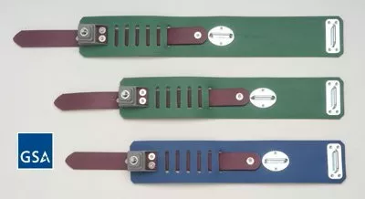 Danmar Products, Inc Locking Ankle Restraint Large Humane Restraint L-300 Lock Without Straps - M-695806-574 - Pair