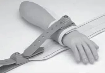 Danmar Products, Inc Locking Bed Wrist Restraint Humane Restraint L-300 Lock 1-Strap - M-731091-2384 - Each