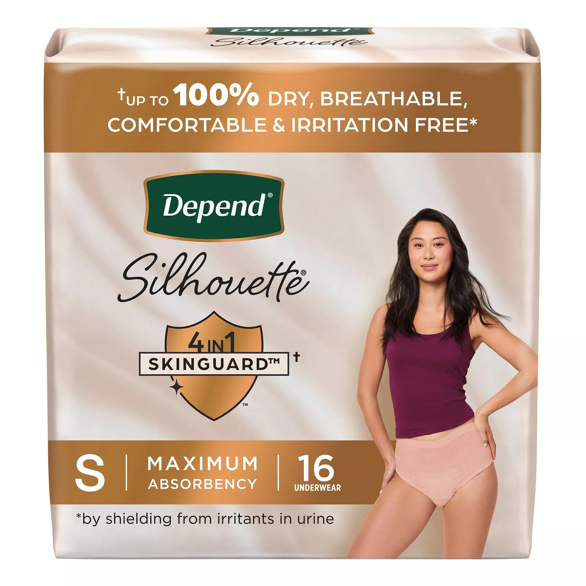 Depend Silhouette Incontinence Underwear for Women, Maximum Absorbency