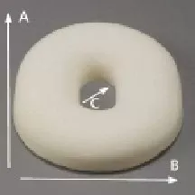 DeRoyal Donut Seat Cushion 12 W X 14-1/2 D X 2-1/2 Inch Foam - M-264732-4982 - Each