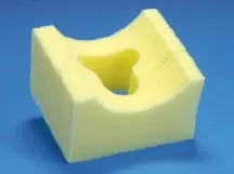 DeRoyal Head Positioner 8 W X 9 D X 6 H Inch Foam Freestanding - M-558611-1217 - Case of 36