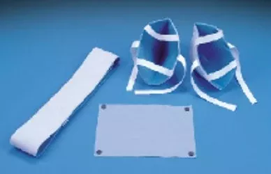 DeRoyal Heel Protection Pad One Size Fits Most Blue - M-194942-1218 - Box of 6
