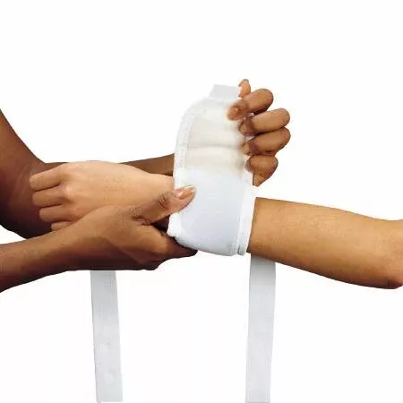 DeRoyal Wrist Restraint One Size Fits Most Hook and Loop / Buckle Closure 2-Strap - M-464849-4215 - Pair