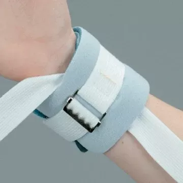 DeRoyal Wrist Restraint One Size Fits Most Hook and Loop Closure 2-Strap - M-215613-656 - Case of 50