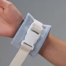 DeRoyal Wrist Restraint One Size Fits Most Hook and Loop / Non-Slip Buckle 1-Strap - M-310227-4994 - Case of 10