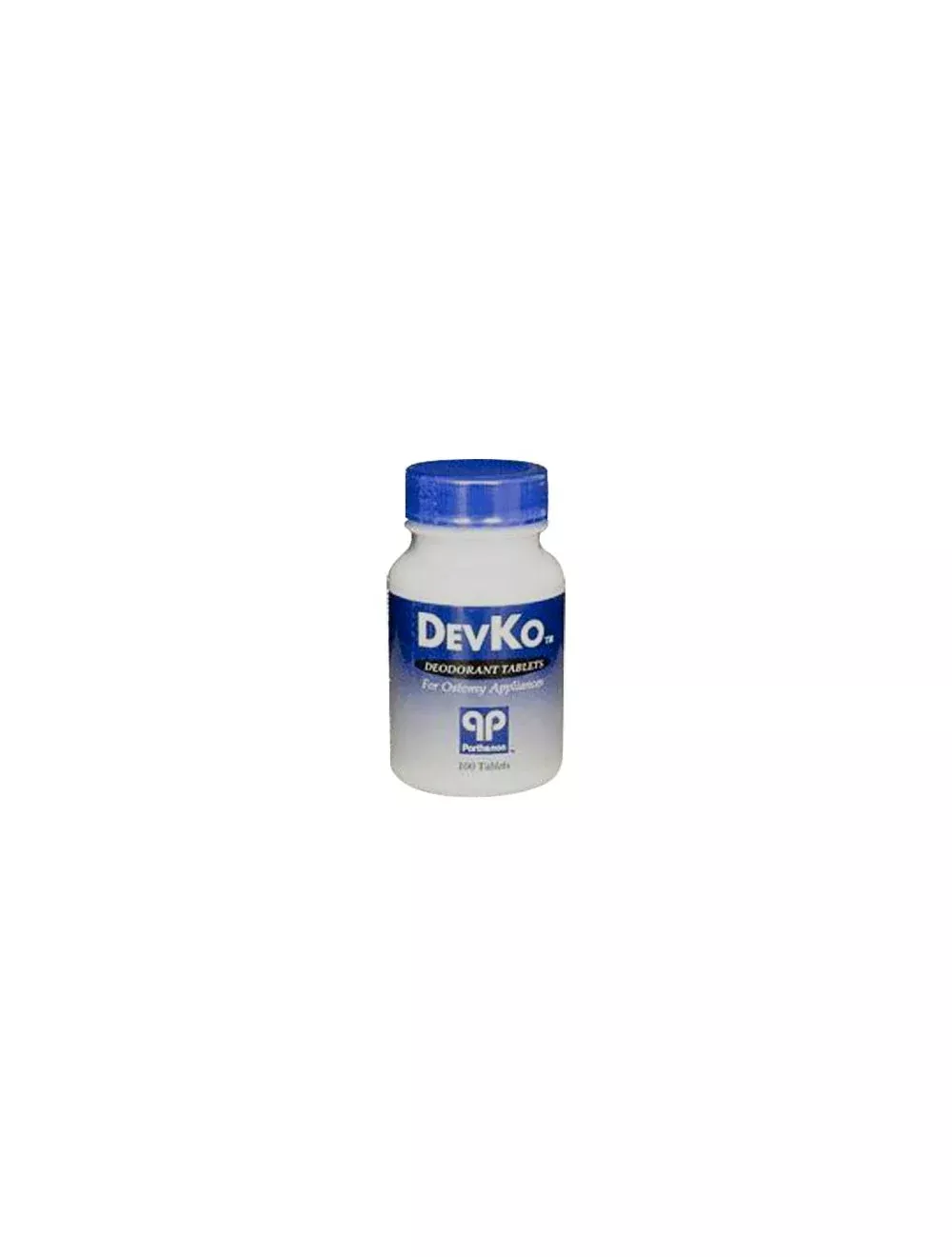 Devko Charcoal Deodorant Tablets, 100/Bottle