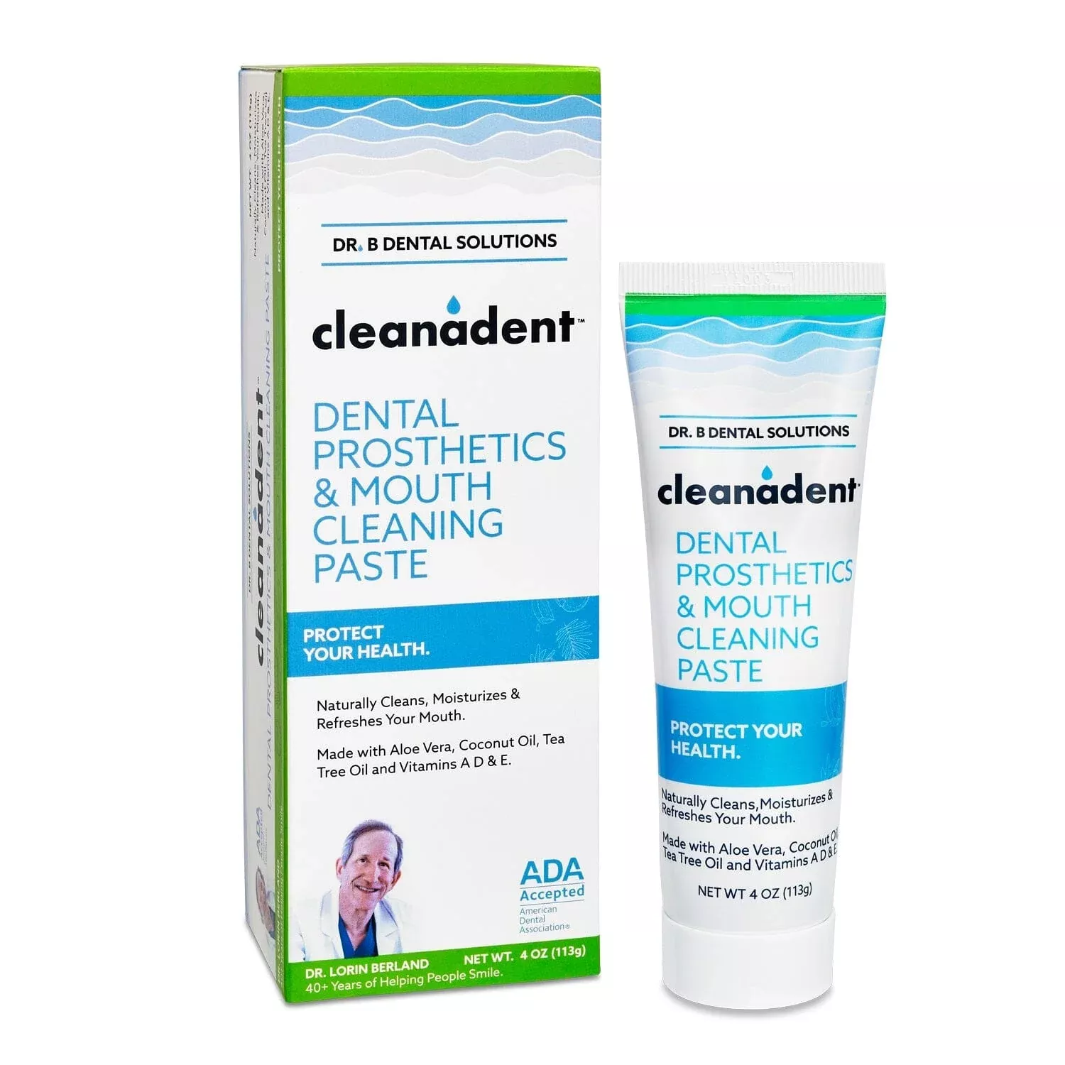Dr. B Dental Cleanadent Denture and Gum Cleansing Paste