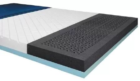 Drive Medical Bariatric Alternating Pressure Mattress Multi-Ply™ ShearCare 1500 Pressure Redistribution Type 42 X 80 X 6 Inch - M-826678-653 - Each