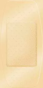 Dukal American White Cross Stat Strip, Fabric, Rectangle, Tan, Sterile, 2" x 4", 50/Box, DUK 1570033