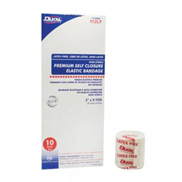 Dukal oration Bandage 2"x5yd Elastic Beige LF 10/Bx, 5 BX/CA (512LF)