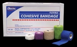 Dukal oration Bandage _ 2"x5yd Latex Tan Ea, 36 RL/CA (8025T)