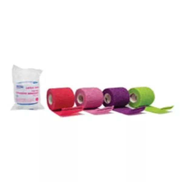 Dukal oration Bandage 2"x5yd Stretch Elastic Assorted LF Non-Sterile 36/Bx