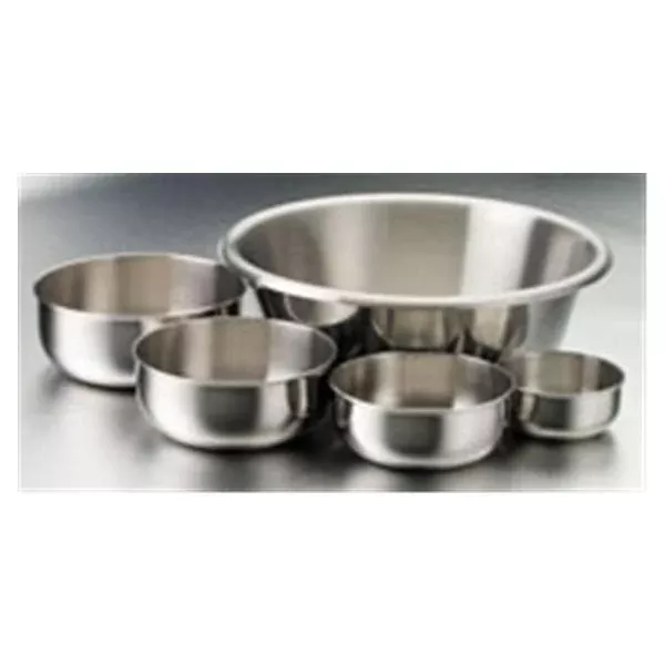 Dukal oration Bowl Sponge 3/8qt Stainless Steel 2x4-1/2" Silver Ea, 24 EA/BX (4248)