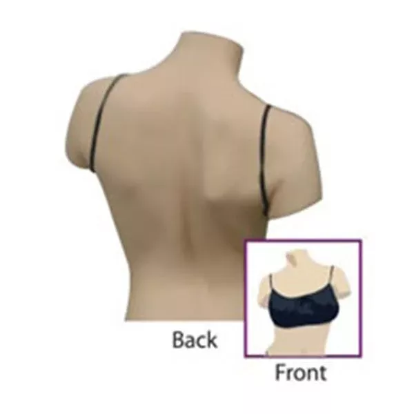 Dukal oration Bra Apparel Spunbonded Polypropylene Black 100/Bx, 6 BX/CA (900510-1)