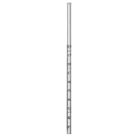 DWK Life Sciences LLC Kimble Wintrobe Tube Erythrocyte Sedimentation Rate (ESR) Plain 3 X 150 mm Yellow Cotton Plug Glass Tube - M-118948-3324 - Box of 100
