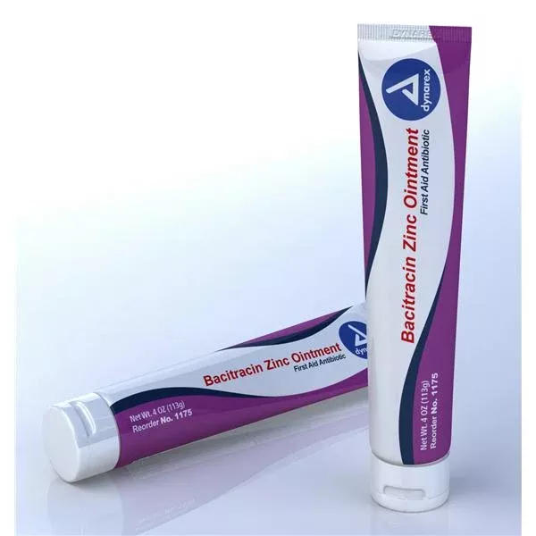 Dynarex oration Bacitracin Ointment 4oz/Tb, 72 TB/CA (1175)