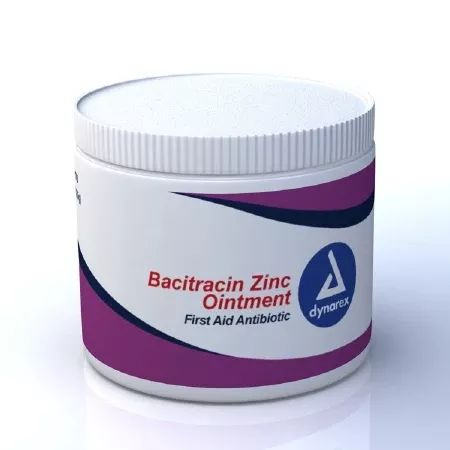 Dynarex oration Bacitracin Zinc Bacitracin Zinc Topical Ointment 500u/gm 1lb/Jr, 12 JR/CA (1176)