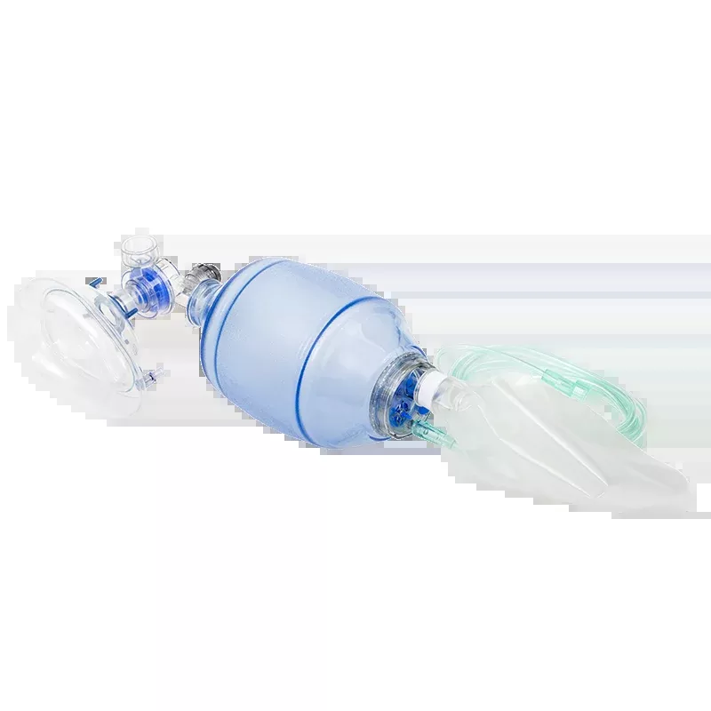 Dynarex Resp-O2 Manual Pulmonary Resuscitator with Mask, Reservoir Bag and Oxygen Tubing, Adult