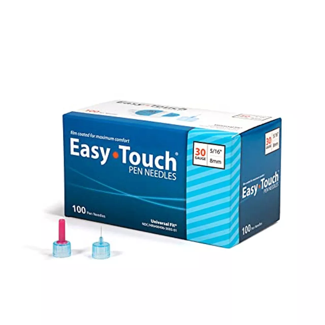 Easy Touch Insulin Pen Needle 30G x 5/16" (100 count)
