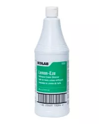 Ecolab Lemon-Eze Surface Cleaner, Lemon Scent, 32 oz.