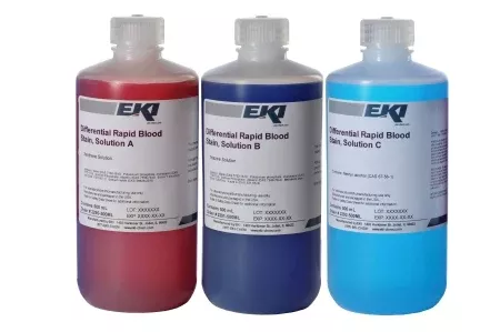 Ek Industries Inc Differential Rapid Stain Kit 3 X 500 mL - M-893749-3640 - Each
