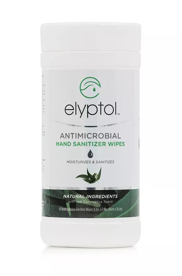ElyptolAntimicrobial Hand Wipe Elyptol Ethanol 60 Count Tub Eclpts 6/Ct