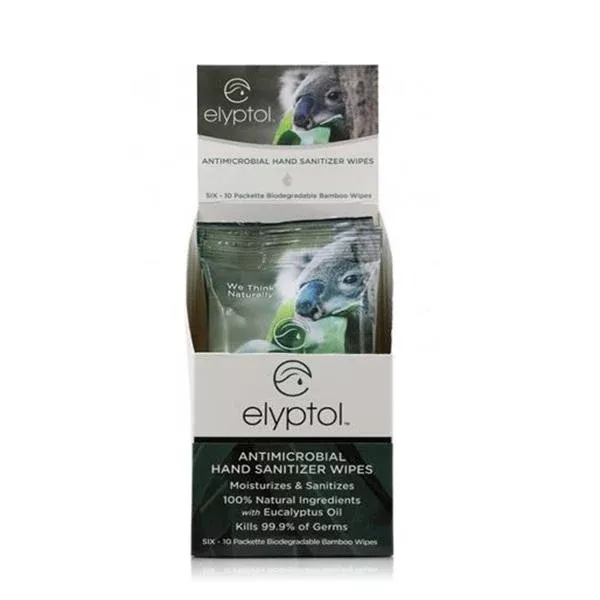 ElyptolAntimicrobial Hand Wipe Elyptol Ethanol Indv2 Pkts Eclpts 12/Ct